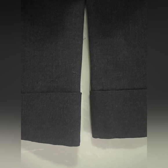 Anne Klein stretch, cuffed pants - dark gray - size 8 NWT - Picture 10 of 12
